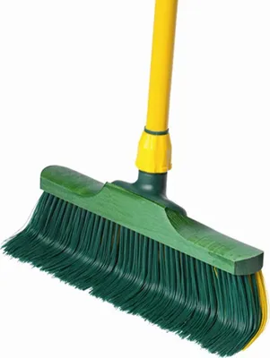 Produktbild von Krallenbesen mit Teleskopstiel 40 cm PPN-Borste