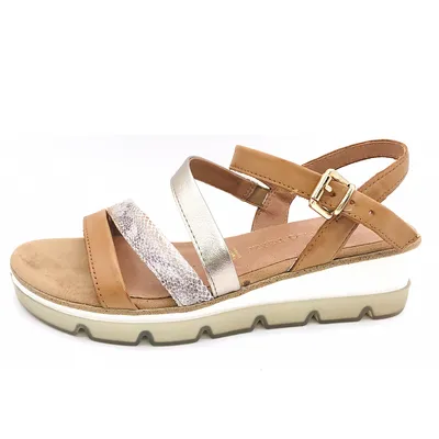 Produktbild von Marco Tozzi sandalette Damen Sandalette in Braun, Größe 38