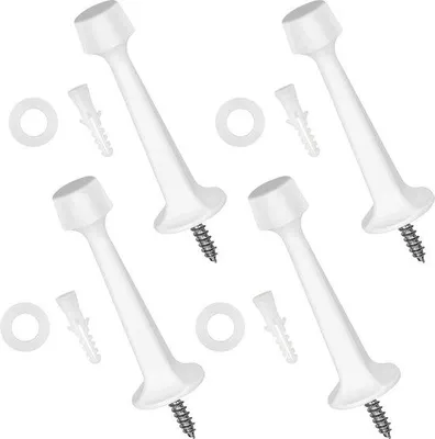 Obrázok produktu pre Zarážky pre ťažké bremená s mäkkou gumou – 4 ks