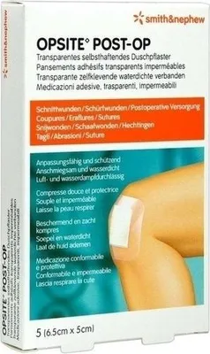 Obrázok produktu pre OPSITE Pooperačný obväz 5x6,5 cm