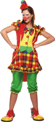 Produktbild von Mottoland Faschingskostüm Clown Dame, Größe 40, Farbe original