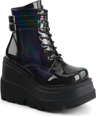 Produktbild von SHAKER-52 Damen Booties von DemoniaCult, Schwarz  , EU 35, US 5