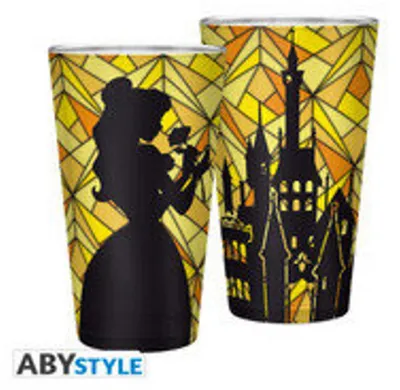Produktbild von DISNEY - Large Glass - 400ml - The Beauty & the Beast : Belle
