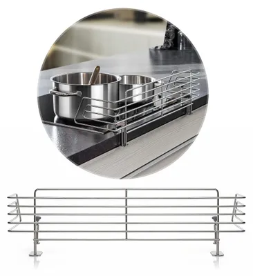 Produktbild von reer CLASSIC Herdschutzgitter aus Edelstahl | 65 cm | spühlmaschinenfestes Herdg