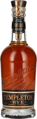 Produktbild von Templeton Rye Barrel Strength Straight Rye Whiskey 2022 57,3% Vol. 0,7l