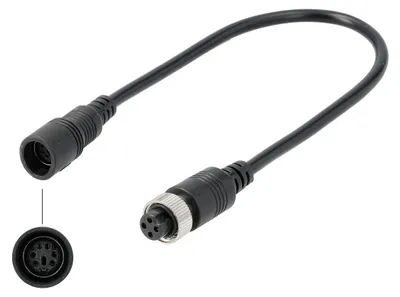 Produktbild von 4 auf 6 Pin Rückfahrkamera Adapterkabel Anschlusskabel  Adapter 12V-24V