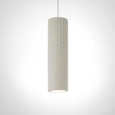 Produktbild von Pendelleuchte, GU10, Lampe Für Wohnzimmer Esszimmer Küche, Höhenverstellbar Farbe Beton-Sandstein-Weiß
