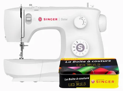 Image de Machine à coudre SINGER - SISTER + la boite à couture Pour Les Nuls