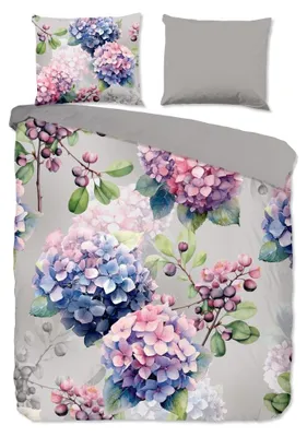 Immagine prodotto di Biancheria da letto "Julia" - Grigia - (200x220 cm) - 100% cotone
