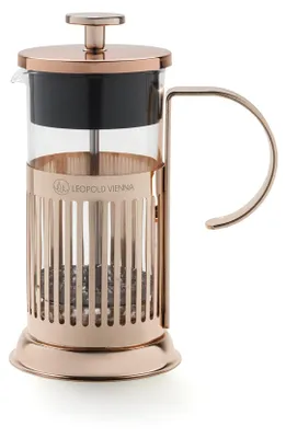 French Press 350 ml Kupfer Edelstahlfilter manuell