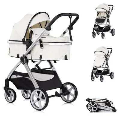 Produktbild von CHIPOLINO Vista 2-in-1-Kombikinderwagen Biscotta