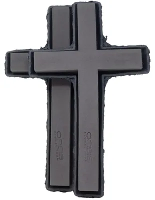 Produktbild von OASIS Steckschaum BLACK BIOLIT Kreuz 42cm Steckmasse Steckschwamm - 2 Stück