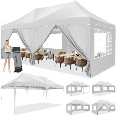 Image de Pavillon, imperméable, montage facile, blanc
