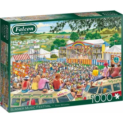 Obrázek produktu pro Falcon de luxe Summer Music Festival 1000pcs, 1000 kusů, Lidé, 12 rok/roky
