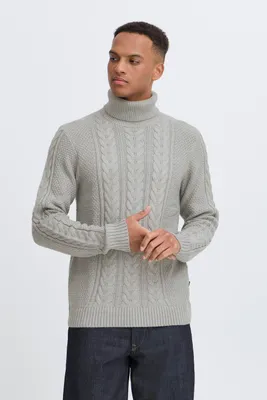 Produktbild von Blend BHBASIM Herren Pullover Rollkragenpullover Baumwollmischung regular fit