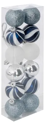 Image de Lot de boules de Noël, Ø 4 cm, 12 pièces