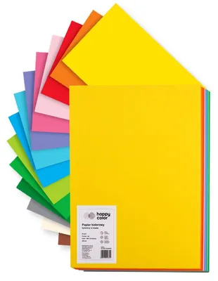 Obrázok produktu pre GDD Papier kolorowy A4 200 arkuszy 10 kolorów