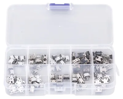 Imagen del producto de 100 conectores Micro MINI USB para electrodomésticos