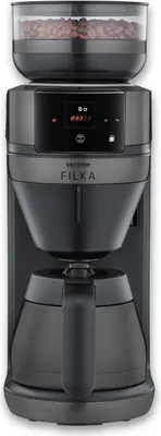 A Severin Filterkaffee-Vollautomat FILKA KA 4855 coffee maker is shown against a white background.