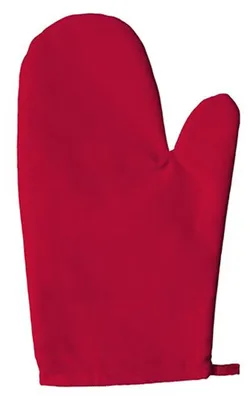 Image de Link Kitchen Wear - Gants de cuisine unis LT4708 (28 cm x 16 cm) (rouge)