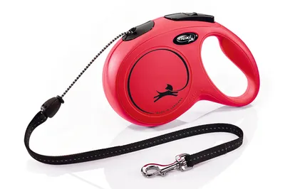 Produktbild von flexi New Classic M Seil 8 m rot