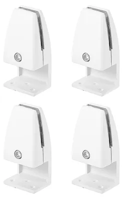 Immagine prodotto di Omgoods - Supporti per divisori di scrivania - 4 clip per divisori di scrivania