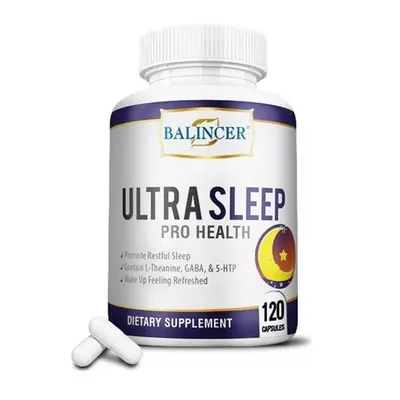 Immagine prodotto di Ultra Sleep 952mg (120 capsule) integratore alimentare, sonno, umore, stress, memoria, rilassamento, concentrazione