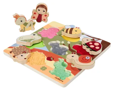 Zdjęcie produktu dla Eichhorn 100006840 Puzzle dotykowe z tkaniną