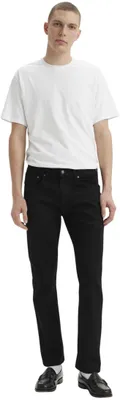 Produktbild von Levi's Herren 502 Jeanshose mit Stretch-Anteil, Tapered Fit, Schwarz (Native Cal