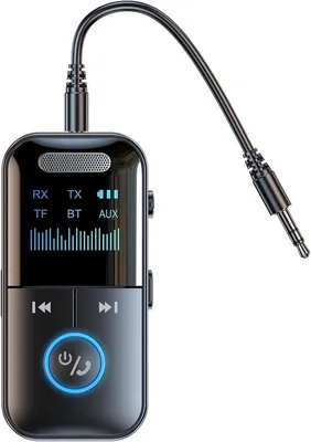 Image de Adaptateur audio sans fil Bluetooth 5.4, 4-en-1, pour avions, voitures, ordinateurs portables, radios et téléviseurs
