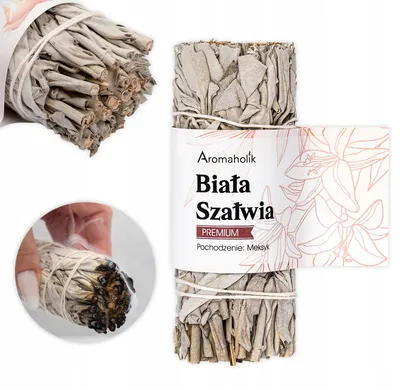 Produktbild von Aromaholik Weiße Salbei Räucherbündel Groß Reinigend