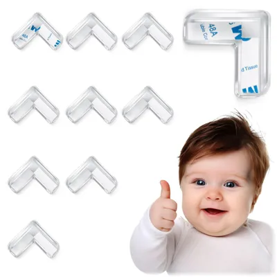 Produktbild von Ricokids 798400 Eckenschützer, 10 Stück, transparent