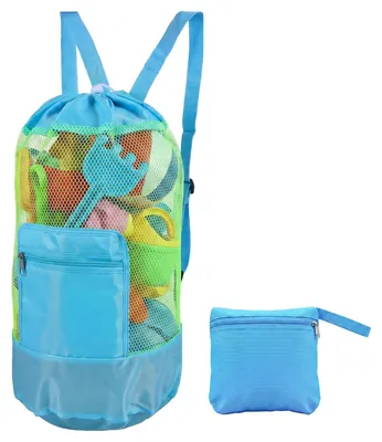 Produktbild von Tragbare Netztasche für Sandspielzeug und Outdoor-Aktivitäten