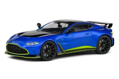 Image de Solido Aston Martin V12 Vantage bleu 2023 échelle 1:43 modèle de voiture (S4314103)