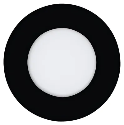 Zdjęcie produktu dla Wpuszczana lampa Fueva, regulacja barwy światła (CCT), średnica 85 mm, kolor czarny