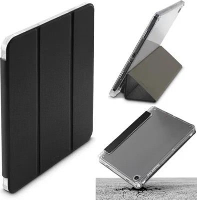 Produktbild von Tablet-Hülle "Extreme Protect" für Galaxy Tab A9+ 11", durchsichtig, Schw. (00222058)