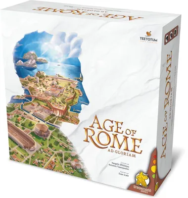 Age of Rome – Strategiespiel, 1–4 Spieler, ab 12 Jahren, 60–90 Min.