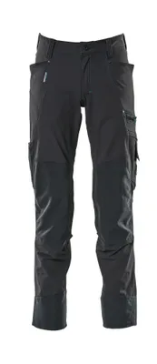 Produktbild von Mascot Bundhose ADVANCED wasserabweisend mit Knietaschen 17179, Gr. 58 schwarzblau