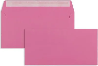 Produktbild von Briefumschläge DIN C6/5 100g/qm haftklebend VE=100 Stück eosinrot