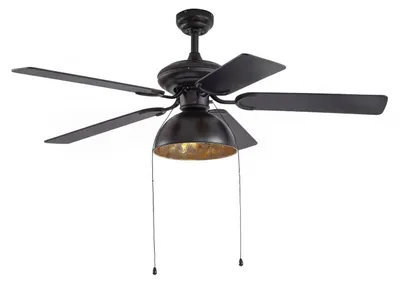 Produktbild von Lucande Deckenventilator mit Licht Shamoian, leise, Ø 130 cm