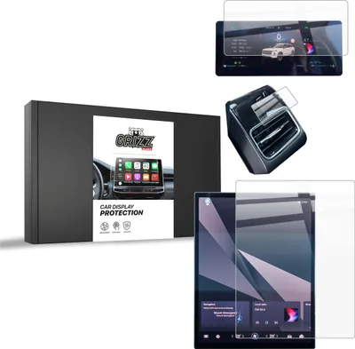 Produktbild von Keramische Autodisplayfolie 3in1 für Jaecoo J7 13,2" (2024-2025), Grizz Protector