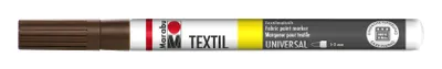 Produktbild von Marabu Textil Painter 046, Braun, Braun, Gelb, Tube, 40 °C, Stoff, 2 mm