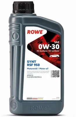Produktbild von Rowe Hightec Synt RSF 950 SAE 0W-30 Motoröl, 1l