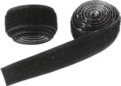 Immagine prodotto di Set di nastri in velcro, nero