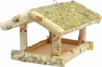 Immagine prodotto di Mangiatoia per uccelli in legno di betulla 23 cm