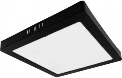 Immagine prodotto di Lampada plafond a spot nero 29,5 cm LED 24W quadrato 4000K neutro Ecolight EC20478