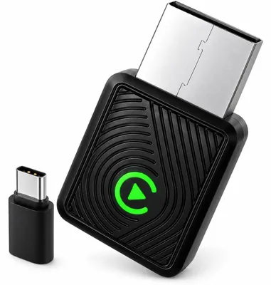Zdjęcie produktu dla Bezprzewodowy adapter do Apple CarPlay i Android Auto z portami USB-C i USB-A
