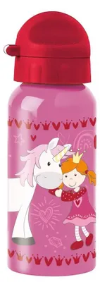 Immagine prodotto di sigikid Pinky Queeny Edelstahl Trinkflasche, Wasserflasche, Kindertrinkflasche, Kinder Flasche, 400 ml, 25288