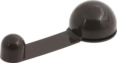 Immagine prodotto di Fermaporta autoadesivo con supporto marrone