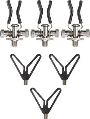 Produktbild von Famanu V-Halter Kunststoff - Set von 3 Angelstützen